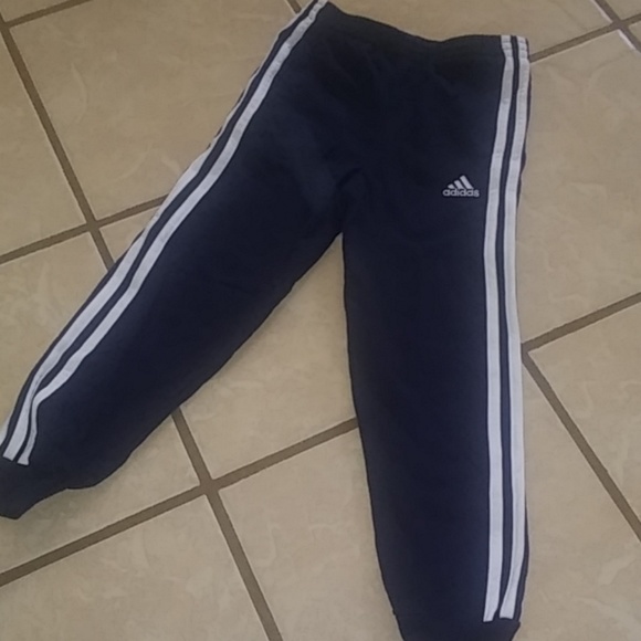 Jogging bottom adidas boys grey tracksuit bottoms Sweat pant Various sizes!